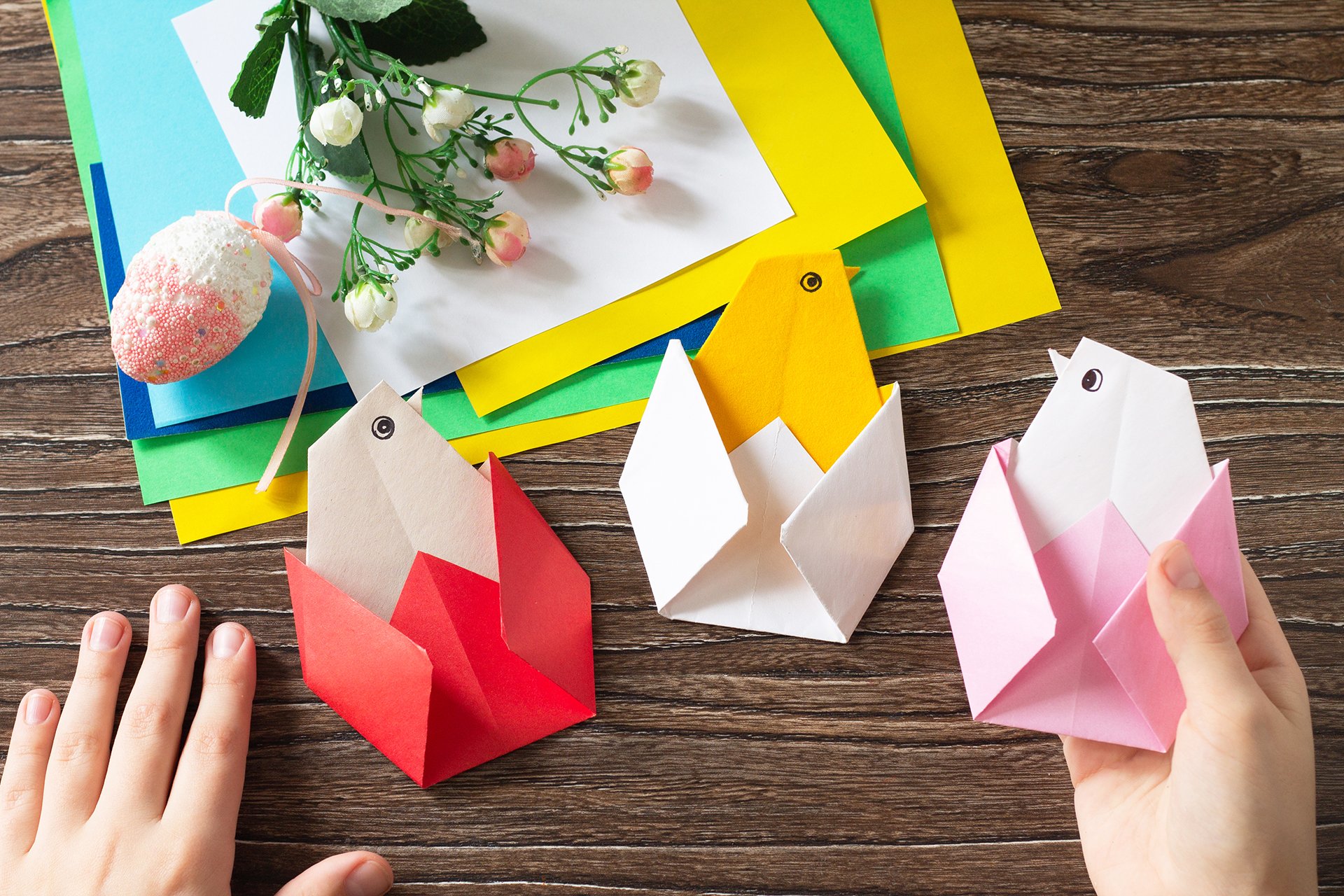 Origami Delights: Crafting Colorful Paper Tulips