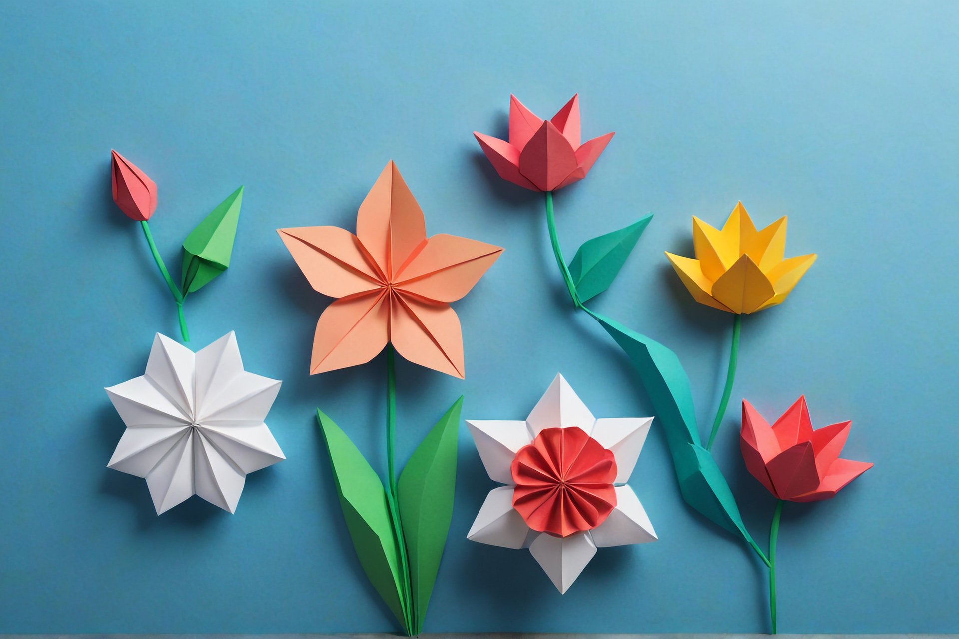 Folded Florals: Easy Paper Craft Projects